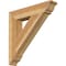 Ekena Millwork Traditional Traditional Rough Sawn Bracket, Western Red Cedar, 4"W x 22"D x 22"H BKT04X22X22TRA01RWR - alternate 1